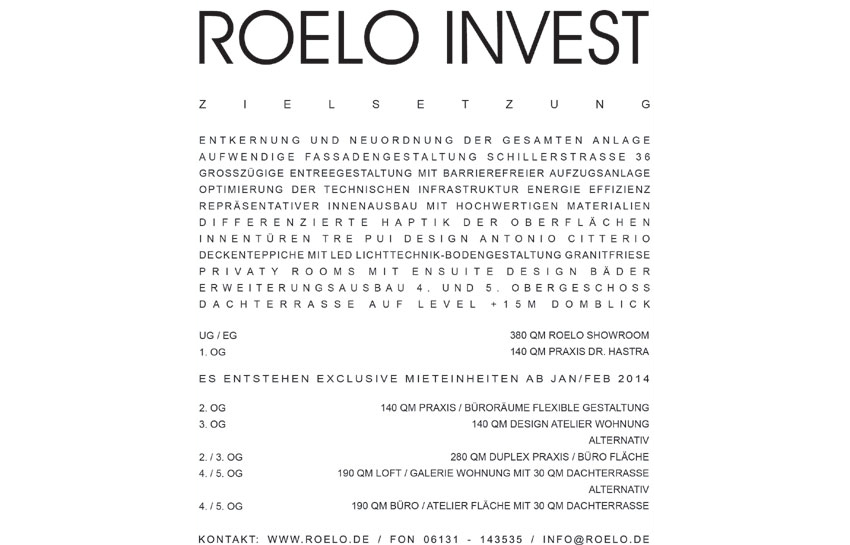 ROELO INVEST 